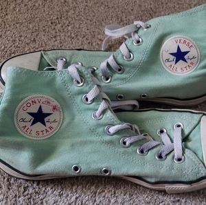 TEAL HIGHTOP CONVERSE